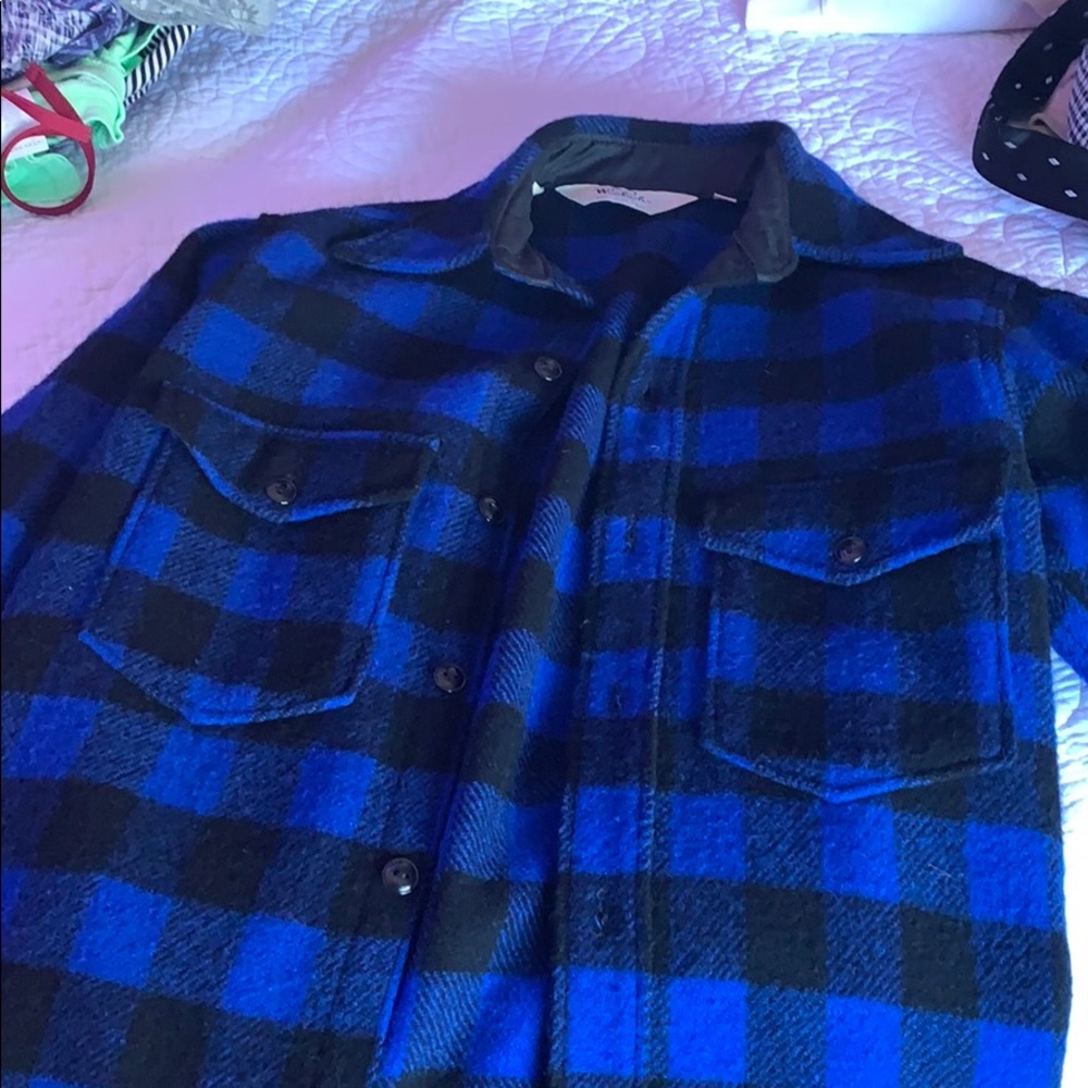 Woolrich Blue Flannel